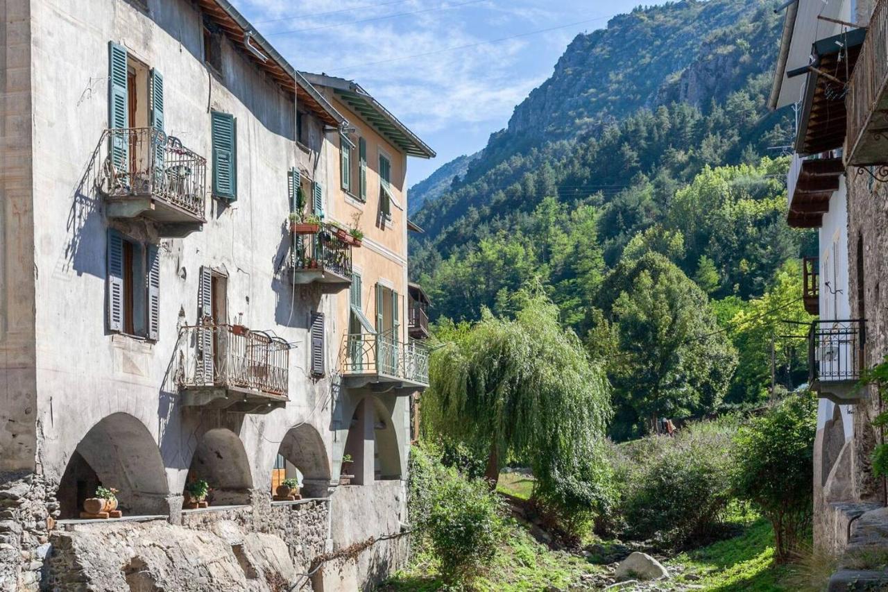 Sunny 1-Bed Apartment In Lovely Mountain Village La Brigue Eksteriør bilde